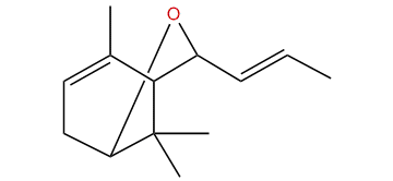 2,8,8-Trimethyl-7-[(1E)-1-propenyl]-6-oxabicyclo[3.2.1]oct-2-ene