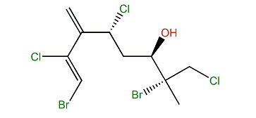 (2R,3R,5R,7Z)-2,8-Dibromo-1,5,7-trichloro-2-methyl-6-methylene-7-octen-3-ol