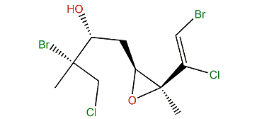 (2R,3R,5S,6S,7Z)-2,8-Dibromo-1,7-dichloro-5,6-epoxy-2,6-dimethyl-7-octen-3-ol