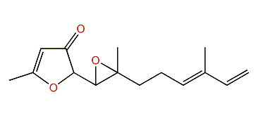 2-(1,2-Epoxy-2,6-dimethyl-5,7-octadienyl)-5-methyl-3(2H)-furanone