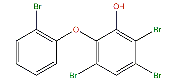 2-(2'-Bromophenoxy)-3,5,6-tribromophenol
