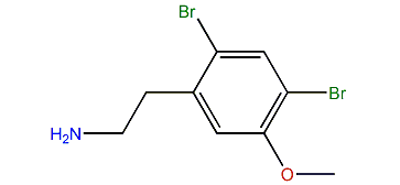 2-(2,4-Dibromo-5-methoxyphenyl)-ethylamine