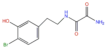 2-(3-Bromo-4-hydroxyphenyl)ethyl-ethanediamide