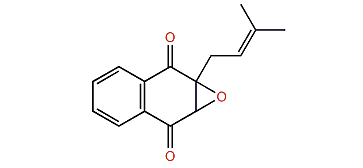 2-(3-Methyl-2-butenyl)-2,3-epoxy-1,4-naphthalenedione