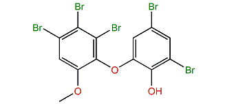 2-(4',5',6'-Tribromo-2'-methoxyphenoxy)-4,6-dibromophenol