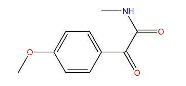 2-(4-Methoxyphenyl)-N-methyl-2-oxoacetamide