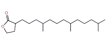 2-(4,8,12-Trimethyltridecyl)-4-butanolide