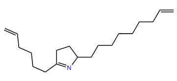 2-(5-Hexenyl)-5-(8-nonenyl)-1-pyrroline