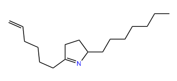 2-(5-Hexenyl)-5-heptyl-1-pyrroline