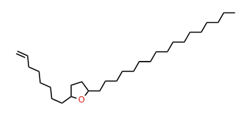2-(Oct-7-enyl)-5-heptadecyltetrahydrofuran