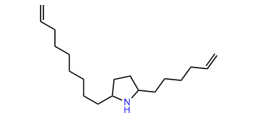2-(8-Nonenyl)-5-(5-hexenyl)-1-pyrrolidine