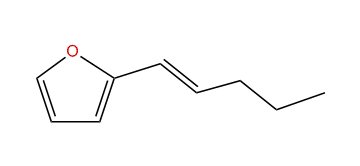 (E)-2-(1-Pentenyl)-furan