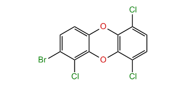 2-Bromo-1,6,9-trichlorodibenzo-p-dioxin