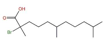2-Bromo-2,6,10-trimethylundecanoic acid