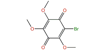 2-Bromo-3,5,6-trimethoxy-1,4-benzoquinone