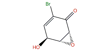 (4S,5R,6R)-2-Bromo-5,6-epoxy-4-hydroxy-2-cyclohexen-1-one