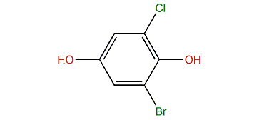 2-Bromo-6-chloro-1,4-benzenediol