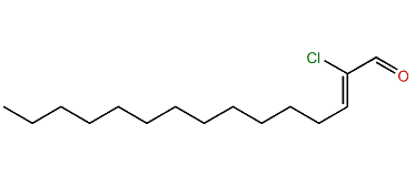 (Z)-2-Chloropentadec-2-enal