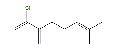 2-Chloro-7-methyl-3-methylene-1,6-octadiene