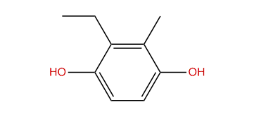 2-Ethyl-3-methyl-1,4-hydroquinone