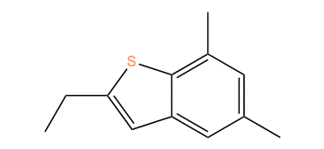 2-Ethyl-5,7-dimethyl-1-benzothiophene