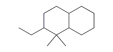 2-Ethyl-decahydro-1,1-dimethylnaphthalene