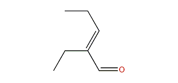 2-Ethyl-2-pentenal