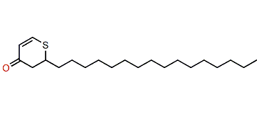 2-Hexadecyl-2,3-dihydrothiopyran-4-one