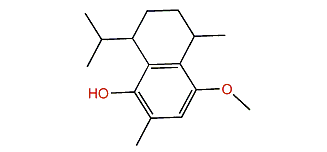 5-Methoxy-1,3,5-cadinatrien-2-ol