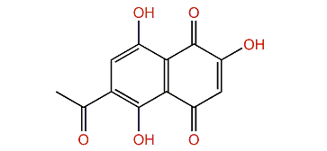 6-Acetyl-2,5,8-trihydroxy-1,4-naphthoquinone