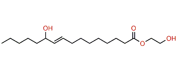 2-Hydroxyethyl-11-hydroxyhexadec-9-enoate