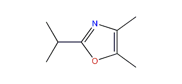 2-Isopropyl-4,5-dimethyloxazole