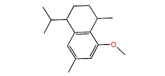 2-Methoxy-1,3,5-cadinatriene