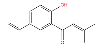 2-Senecioyl-4-vinylphenol