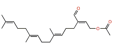 (2E,6E,10E)-20-Acetoxy-2,6,10,14-phytatetraene-1-al