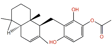 20-O-Acetyl-21-hydroxy-ent-isozonarol
