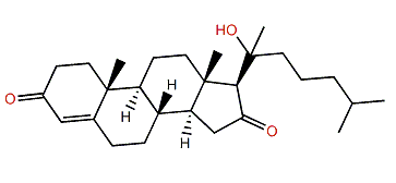 20-Hydroxycholest-4-en-3,16-dione