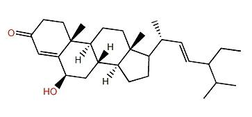 (20R)-22E-6b-Hydroxy-24-ethylcholesta-4,22-dien-3-one