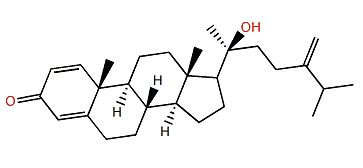 (20S)-20-Hydroxyergosta-1,4,24(28)-trien-3-one