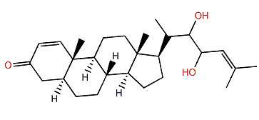 22,23-Dihydroxycholesta-1,24-dien-3-one