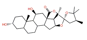 22,25-Epoxy-3,11-dihydroxy-24-methylfurostan-18,20-olide