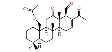 22-Acetoxy-24-methyl-12,24-dioxo-16-scalaren-25-al