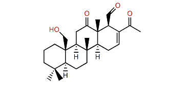 22-Hydroxy-24-methyl-12,24-dioxo-16-scalaren-25-al