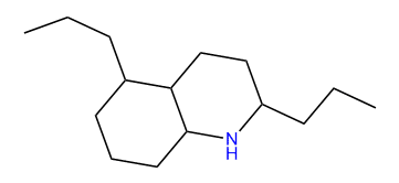 2,5-Dipropyldecahydroquinoline