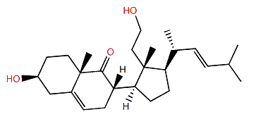 (22S)-3b,11-Dihydroxy-9,11-seco-24-norcholest-5-en-9-one