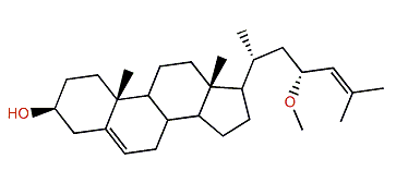 (23R)-Methoxycholesta-5,24-dien-3b-ol