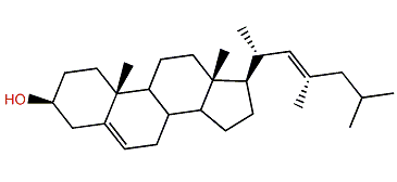 (22E)-23-Methylcholesta-5,22-dien-3b-ol