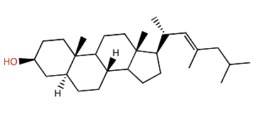 (22E)-23-Methyl-5a-cholest-22-en-3b-ol