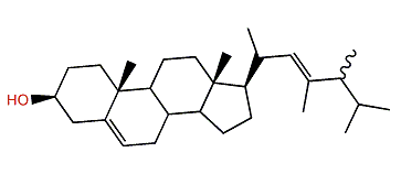 (22E,24xi)-23,24-Dimethylcholesta-5,22-dien-3b-ol