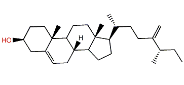 (25S)-26-Methylergosta-5,24(28)-dien-3b-ol